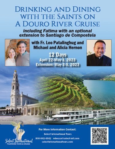 Michael and Alicia Hernon - Fr. Leo Douro - River Cruise 2023