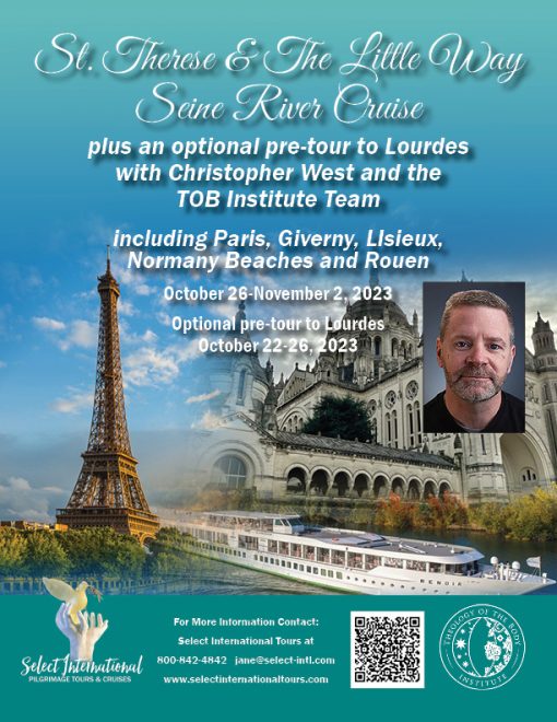St. Therese and The Little Way Seine River Cruise - October 26 - November 2, 2023 - 23JA10FRTOB