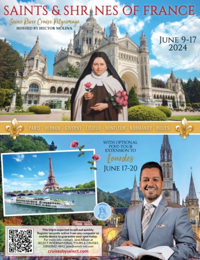 Seine River Cruise Pilgrimage in France with Optional Extension to Lourdes - June 9-17, 2024 - 24JA06FR_HM