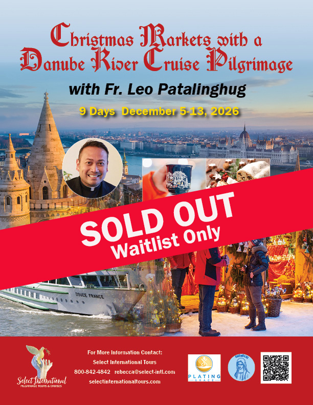 Fr. Leo Danube River Cruise with Christmas Markets 2026_cover_sold out Fr. Leo Danube River Cruise with Christmas Markets 2026