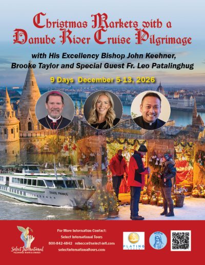 Christmas Markets with a Danube River Cruise Pilgrimage with Bishop Keehner & Brooke Taylor - December 5-13, 2026 - 26RS12ATBT