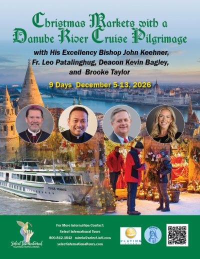 Christmas Markets with a Danube River Cruise Pilgrimage with Deacon Kevin Bagley - December 5-13, 2026 - 26MI12DANKB